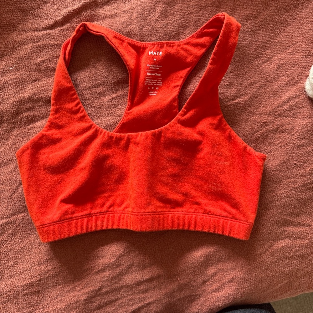 Women's Red Sports Bra